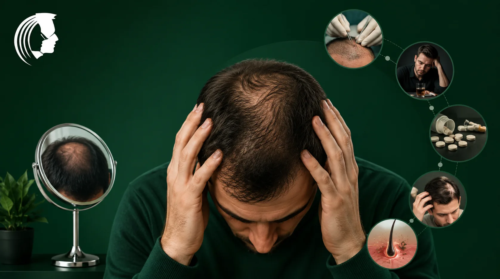 Stages of Successful Hair Growth After Transplantation
